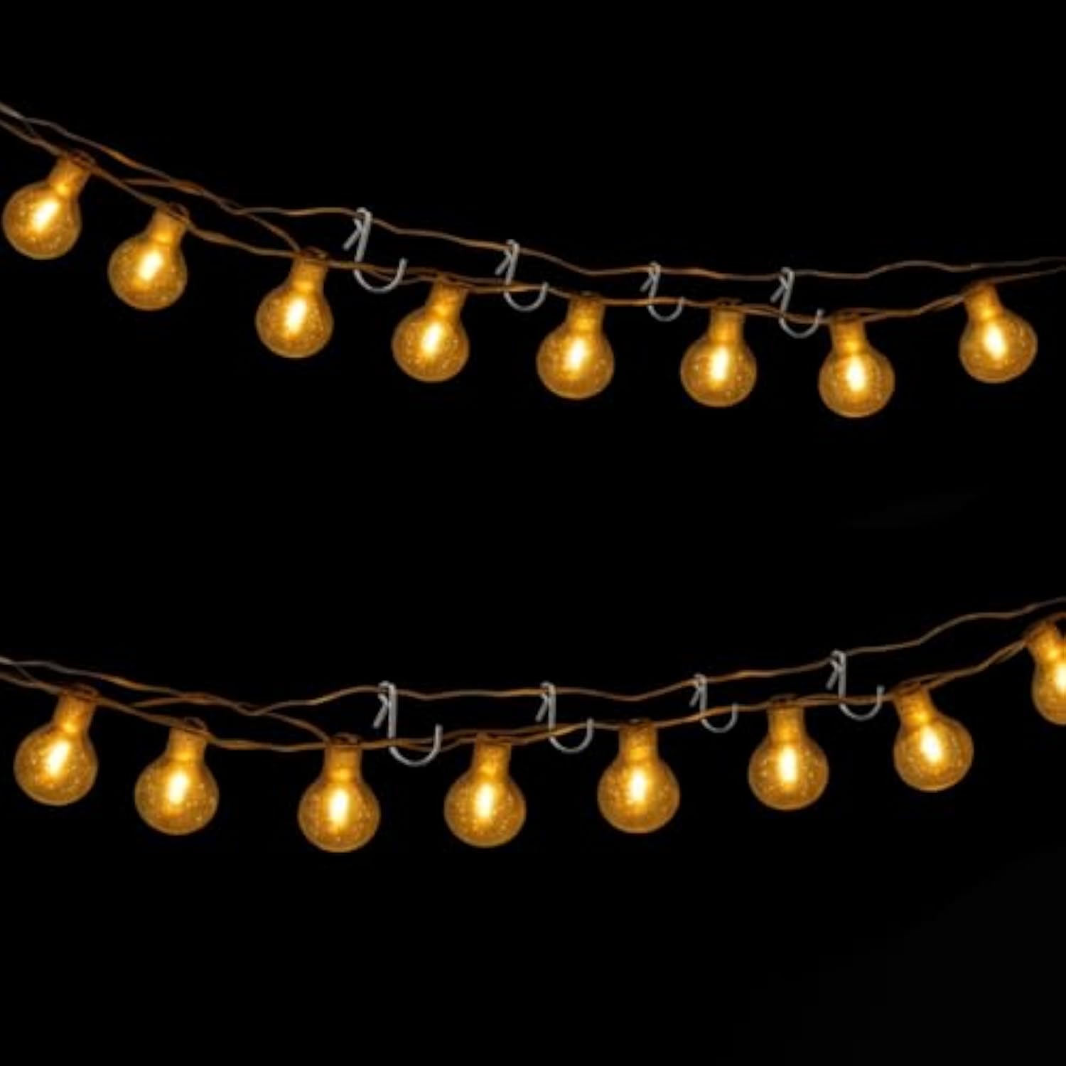 100Pcs Metal Mini Gutter Hang Hooks Christmas Lights Ornament Hook Weatherproof Light Clips Hooks For Hanging Xmas Decoration Outside String Lights, Art Craft Display, Party Decorations