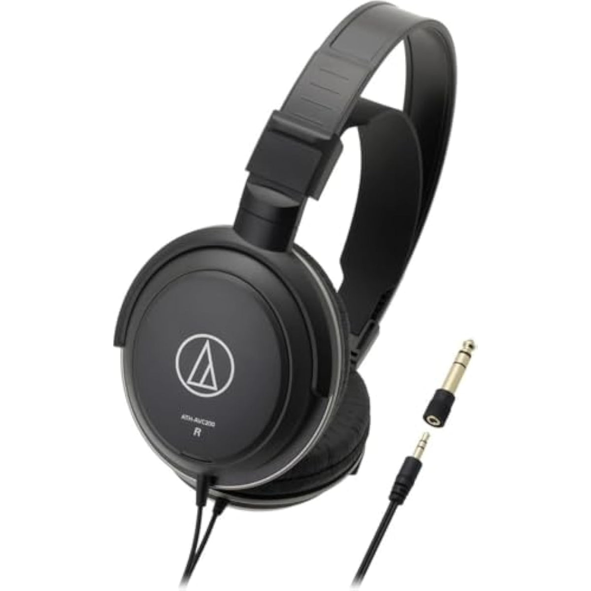 Audio-Technica ATH-AVC200 SonicPro Over-Ear Closed-Back Dynamic Headphones - 1/8", Black
