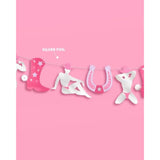 Bachelorette Cowboy Dancer Foil Banner 5Ft Male Dancer Western Last Rodeo Decor