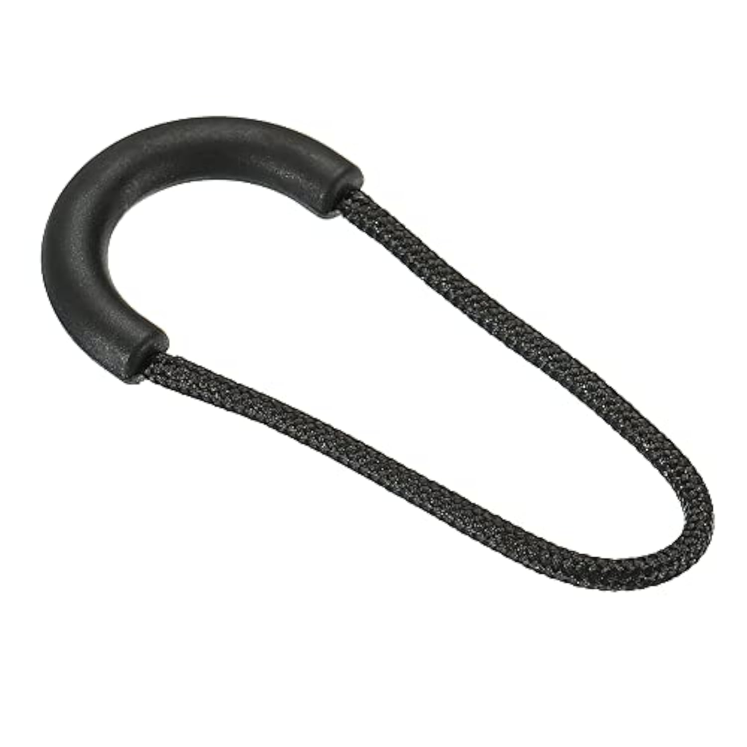 Zipper Pulls Extension Handle Cord, 10 Pack Finger Use Plastic U-Shape