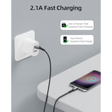 Micro Usb Cable 3Ft 2Pack, Android Charger Cable Usb2.0 Data Sync And Fast Charging Nylon Braided Cord For Samsung Galaxy S6 S7, Htc, Lg, Sony, Ps4, Mp3, Tablet And More Micro Devices