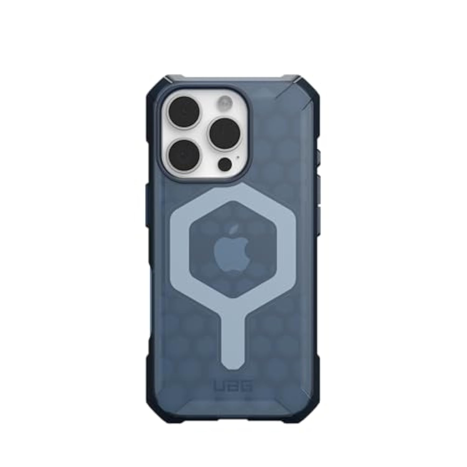 Uag Designed For Iphone 16 Pro Case 6.3" Essential Armor - Compatible With Magsafe Charging Rugged Slim Sleek Shockproof Anti-Slip Military Grade Protective Cover, Cloud Blue