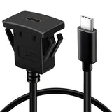 Square Type C 3.1 Car Flush Mount Cable Usb C 3.1 Panel Mount Male To Female E