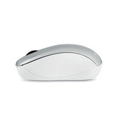 2.4G Wireless Led Silent Mouse - Noiseless And Silent Click Computer Mouse With Nano Receiver For Mac And Pc - Silver