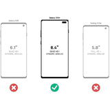 OtterBox Commuter Series Case for Galaxy S10+ (Only) - Non-Retail Packaging - Black