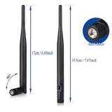 4G Lte Cellular 6Dbi Sma Male Antenna (2-Pack) Compatible With Spypoint Flex-S Dark Flex-Plus Flex-M G-36 Flex Dual-Sim Cell-Link Trail Camera Cellular Wireless Router Hotspot Security Camera