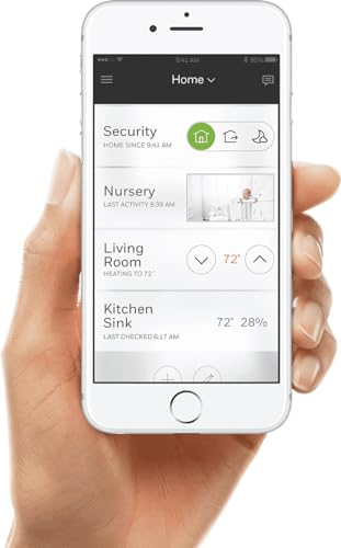 Honeywell Th9320Wf5003 Wi-Fi 9000 Color Touch Screen Programmable Thermostat, White With Extended 5-Year