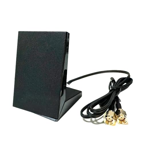 2T2R Antenna Dual Band Wi-Fi Moving Antenna With 2.62Ft Extension Cable For Pc Desktop Computer Motherboard Wifi Wireless Network Router