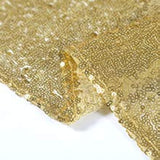 50" Round Gold Sequin Tablecloth Glitter Gold Table Cloths For Birthday Wedding Bridal Baby Shower Party Decorations