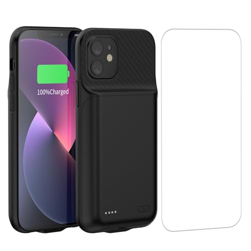 Battery Case for iPhone 13/13Pro/14, 10000 mAh Ultra-Thin Protective Charging case, Portable Rechargeable Expandable Battery Charger, Compatible with
