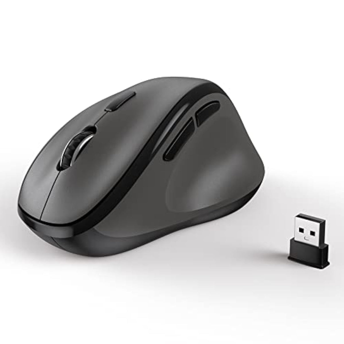 Ergonomic Wireless Mouse With Usb Receiver For Pc Computer, Laptop And Desktop