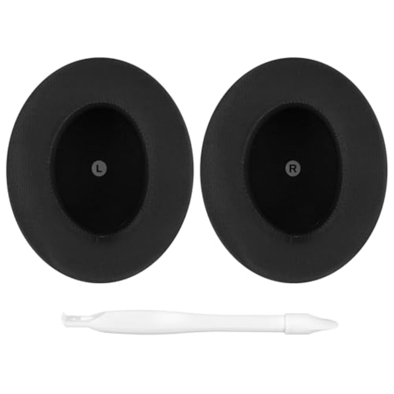 Geekria Sport Cooling-Gel Replacement Ear Pads Compatible with HyperX Cloud Orbit S Headphones, Ear Cushions, Repair Parts (Black)