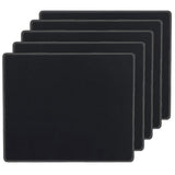 SaiTech IT 5 Pack 2mm Mouse Pad with Stitched Edges Non-Slip Rubber Base, Premium-Textured and Waterproof Mousepads Bulk, Mouse Pad for Computers, Laptop, Office & Home, 8.66 x 7.1 inch