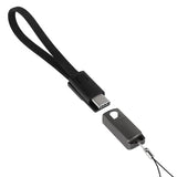 Cable Compatible With Coleman Classic Recharge 400 Lumens LED Lantern - USB Type-C Keychain Charger, Key Ring USB Type-C to Type-A 8 in USB Cable -