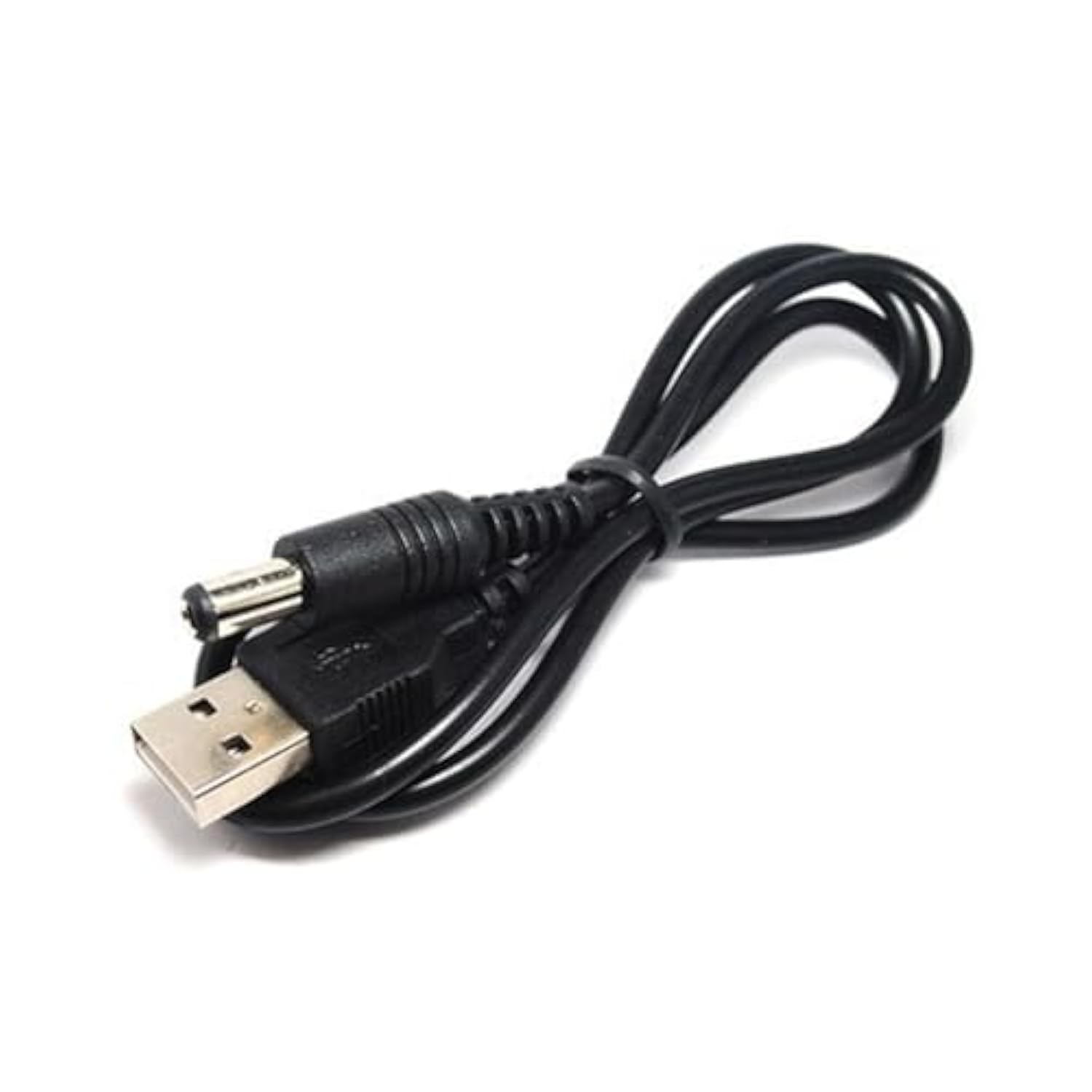 3.3Ft Usb To Dc 5.5X2.1Mm Barrel Shaped Socket Center Pin Positive Power Cord Charger Cable, Suitable For Laptop Ac Power Charger Adapter