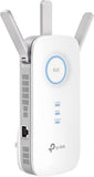 Ac1900 Wifi Range Extender Re550 | Dual-Band Wireless Repeater Amplifier W/Gigabit Ethernet Port | Up To 2200 Sq. Ft., 32 Devices | Internet Signal Booster | App Setup | Easymesh Compatible