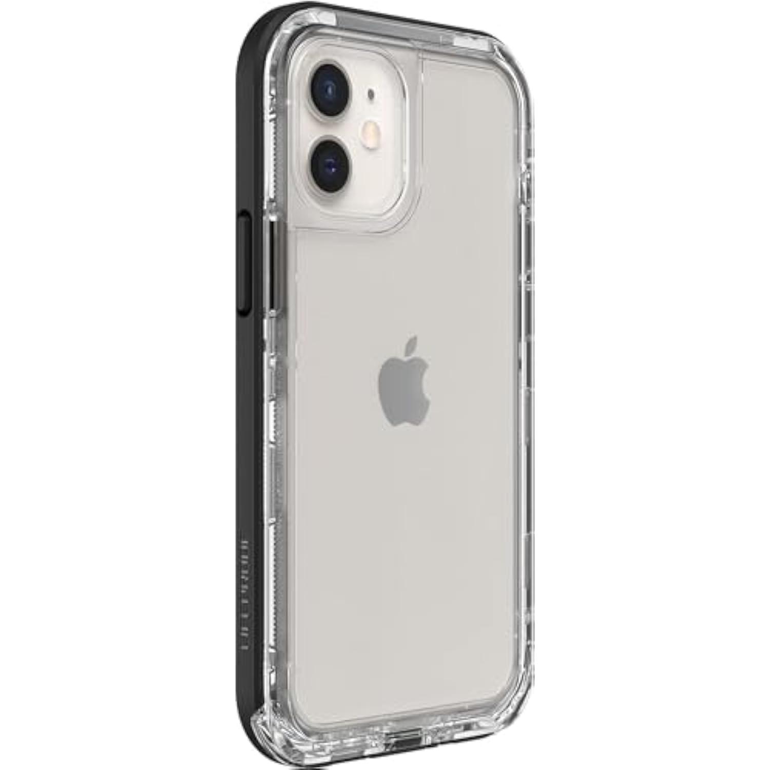 LifeProof for Apple iPhone 12 mini, Slim DropProof, DustProof and Snowproof Case, Next Series, Clear/Black
