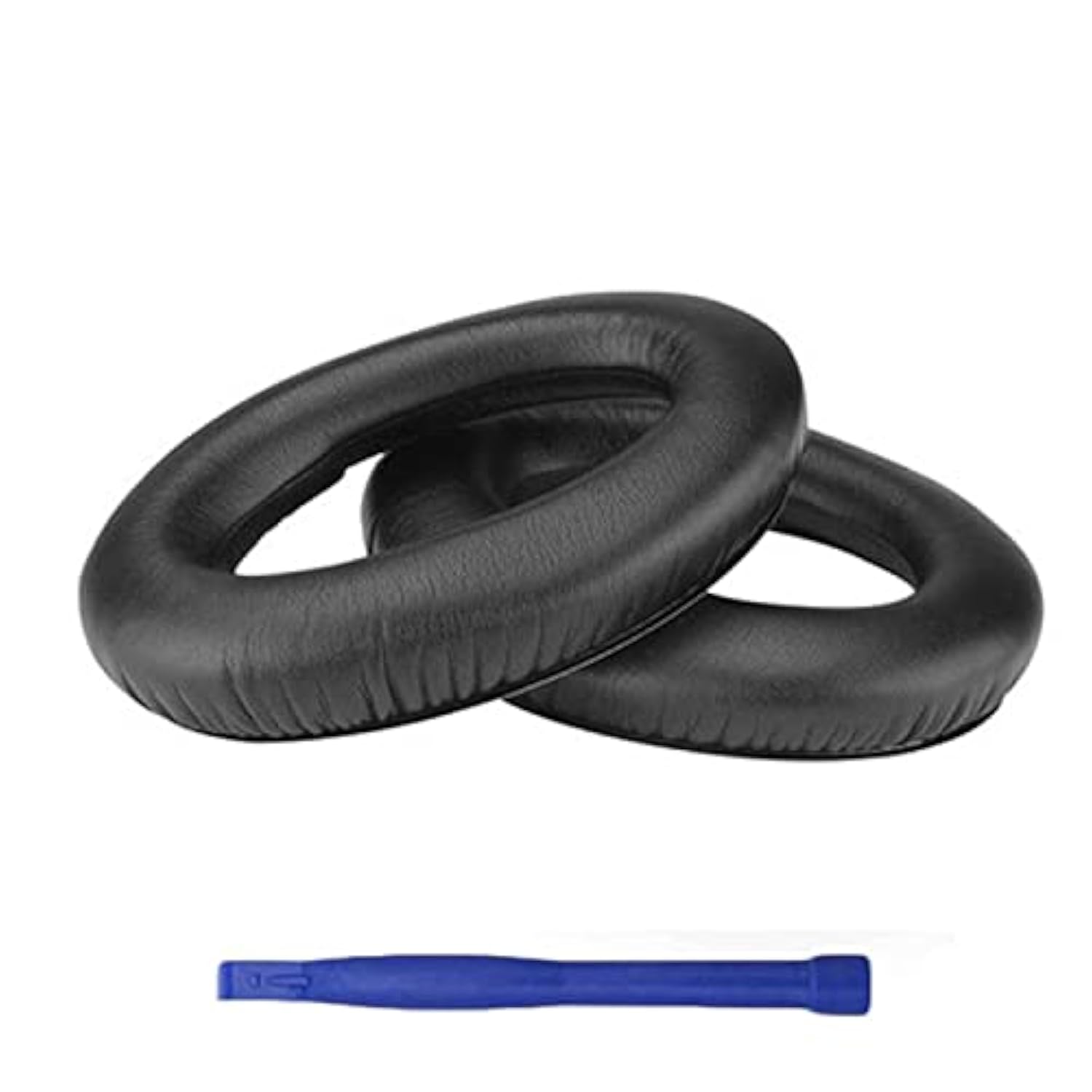 Hd 518 Headset Ear Cushion Quite-Comfort Protein Leather Earpads Ear Covers Cushions For Sennheiser Hd515 Hd518 Hd555 Hd558 Hd569 Hd595 Hd598Cs Hd598 Hd598Se Over-Ear Headphones(Black)