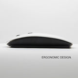 Mandala Flower (Purple) Ergonomic Wireless Mouse With Nano Receiver