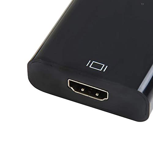 DisplayPort to HDMI Adapter,Gold-Plated DisplayPort Male to HDMI Female Display Monitor Converter Cable Adapter for Computer, Desktop, Laptop,