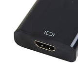 DisplayPort to HDMI Adapter,Gold-Plated DisplayPort Male to HDMI Female Display Monitor Converter Cable Adapter for Computer, Desktop, Laptop,
