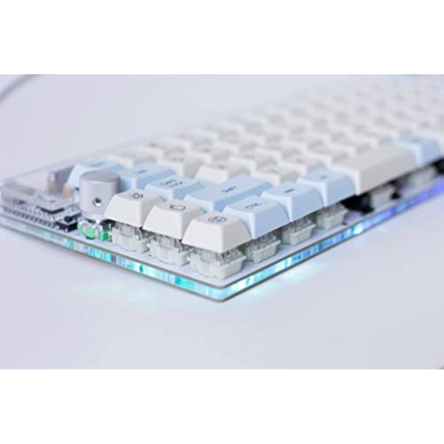 Nibble 65% 72 Key Programmable Qmk Mechanical Keyboard Kit (White)