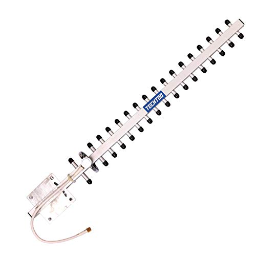 Wifi Antenna 2.4Ghz 18Dbi High Gain Yagi Directional Antenna Booster With Rp-Sma Connector For Network Router/Reapter/Usb Adapter/Extension Network Pci Card/Security Camera