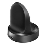 Compatible For Samsung Gear S2 Charger, Charging Cradle Dock For Gear S2, Gear S2 Classic Smart Watch (Black)