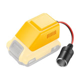 20V Battery Converter For Dewalt Lithium Battery To 12V 12A?Power Wheel Adapter With Cigarette Lighter Interface For Car Power Tools, Car Refrigerator