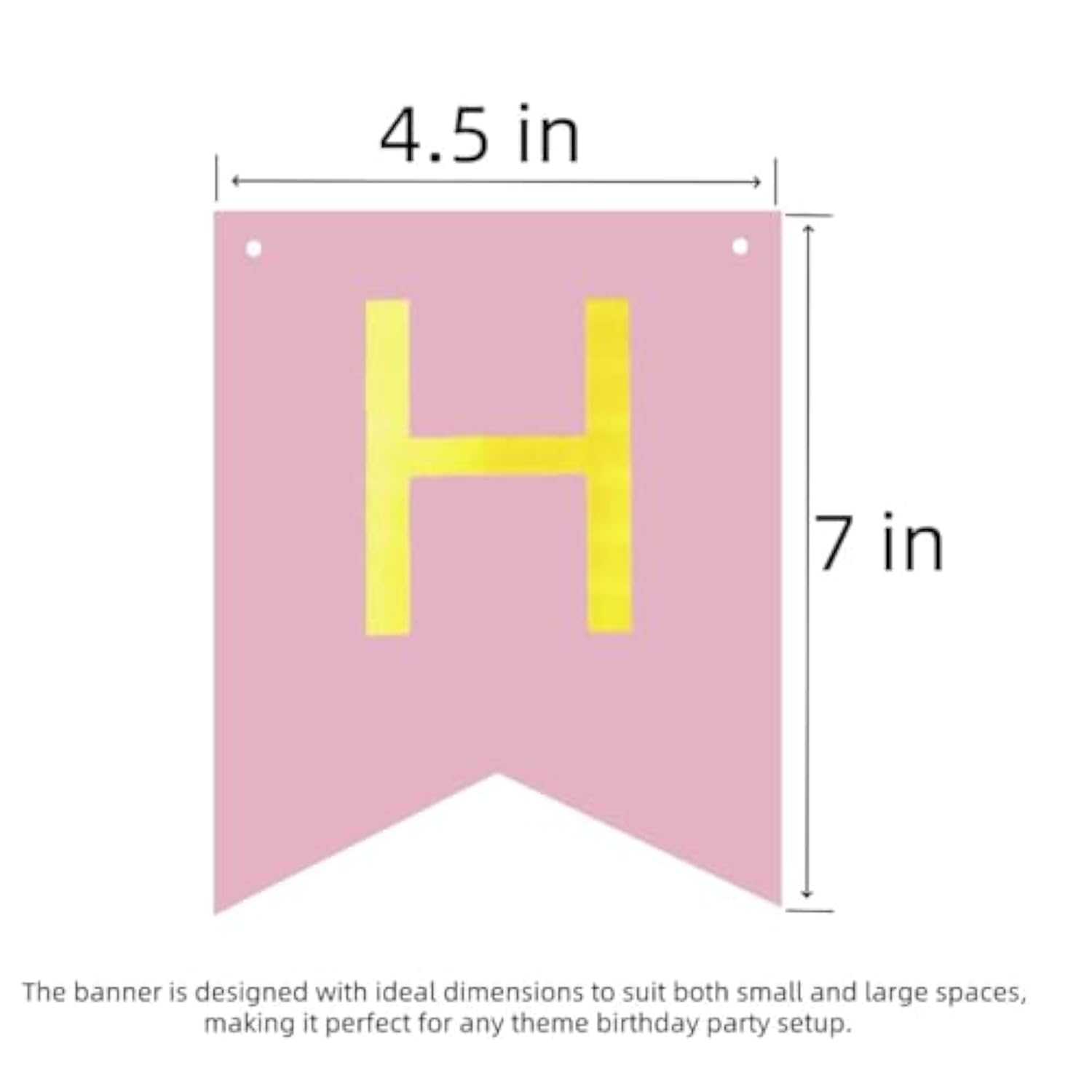 Happy Birthday Banner Pink Birthday Signs Party Garland Decorations Soft Pink