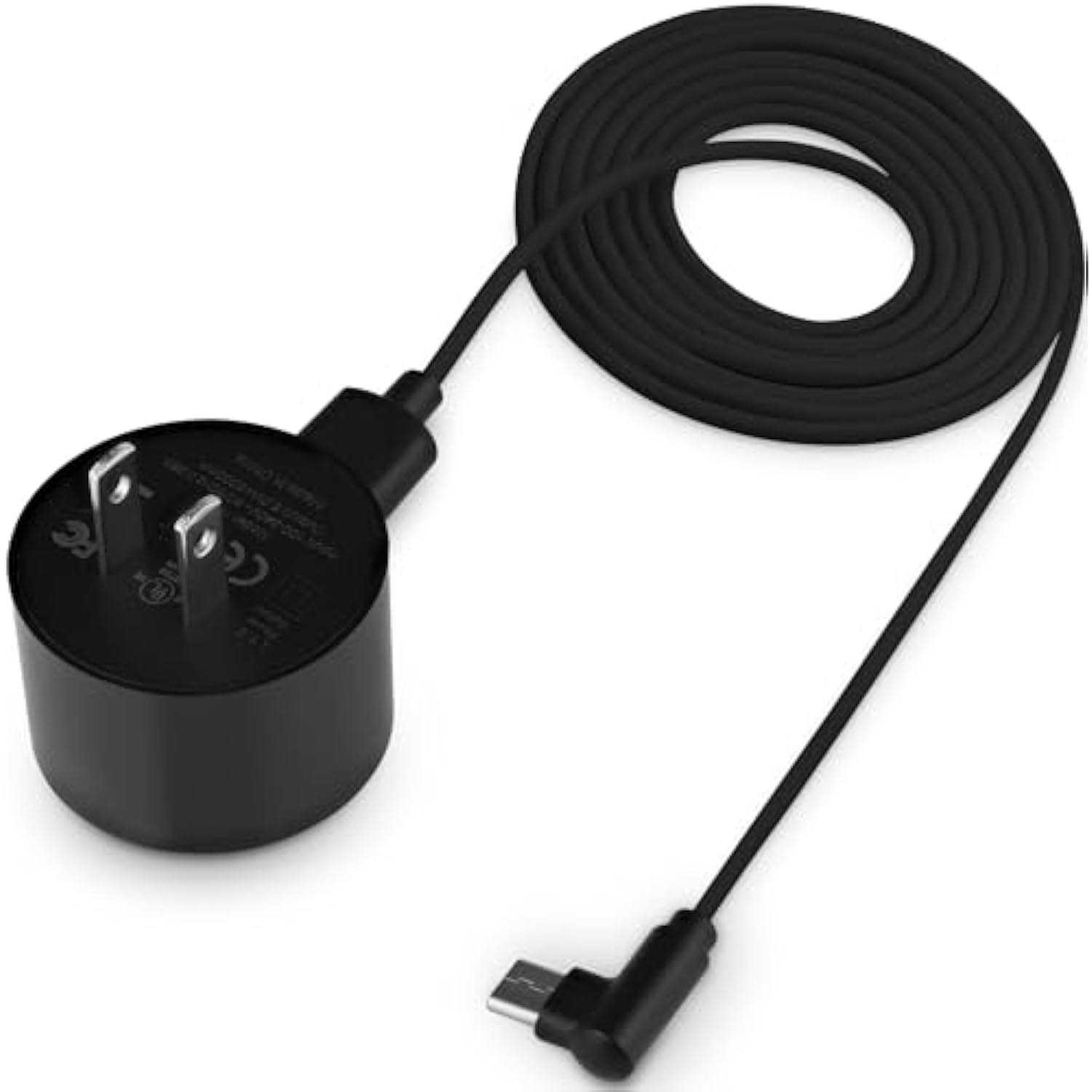 Power Cable Compatible With Sonos Roam & Roam 2 Speakers (Black)