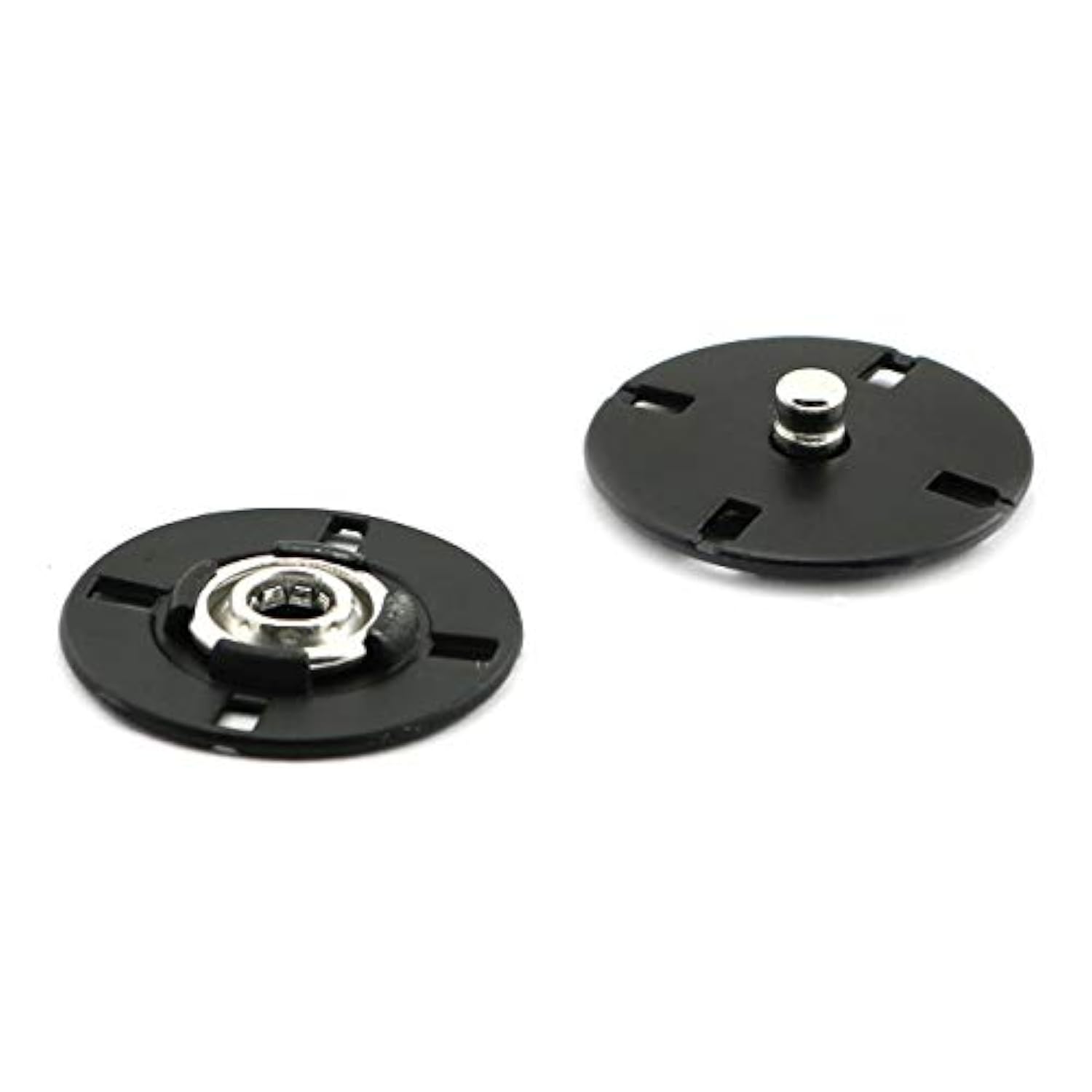 4Set 21Mm Large Metal Sew-On Snap Button For Clothing Diy Overcoat But