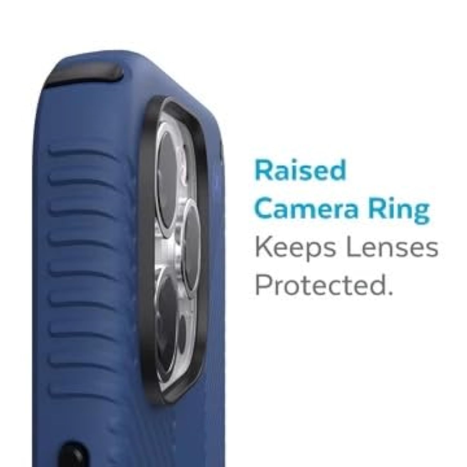Speck Presidio2 Grip Case for Apple iPhone 13 Pro Max / 12 Pro Max Costal Blue