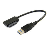 Usb 3.0 To Sata 7+6 13Pin Slimline Sata Adapter Cable 5Gbps Compatible For Lap