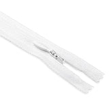 18” Invisible White Zipper 18 Inch Invisible Zipper White Sewing Zippe