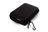 Small Cable Organizer Travel Case, Bag Organizer For Phone Charging Cords, Hdmi Cables, And More, Black