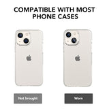 [Pink][2 Pack] Camera Lens Protector For Iphone 15/15 Plus,Ultra Hd 9H Tempered Glass Camera Cover Screen Metal Ring Case Friendly Scratch Resistant Easy To Install