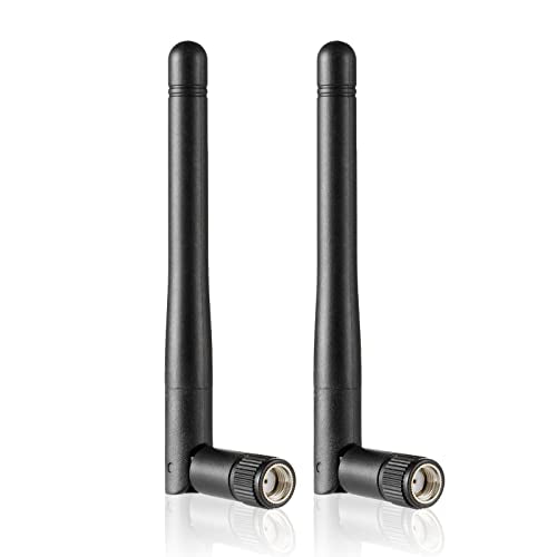 Dual Band Wifi 2.4Ghz 5Ghz 5.8Ghz Mimo Replacement Antenna For Furrion Back Up Rv Camera Boost Wireless Signals (2 Pack),