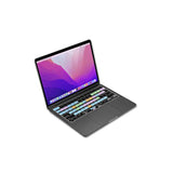 XSKN macOS Shortcut US Version Silicone Keyboard Cover Skin Compatible with 20