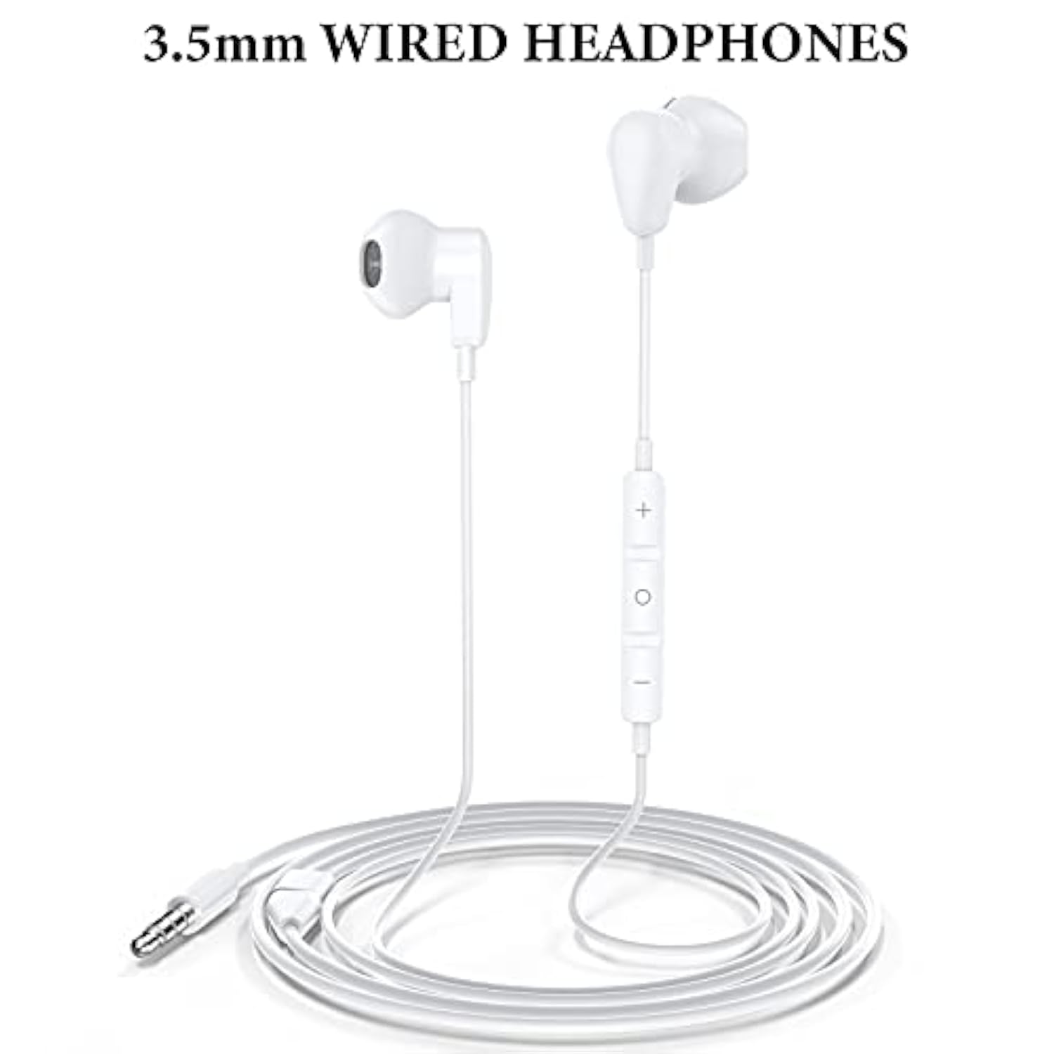 Aux Earbuds Earphones For Galaxy A11 A20 A71, 3.5Mm Wired Headphones With Mic,