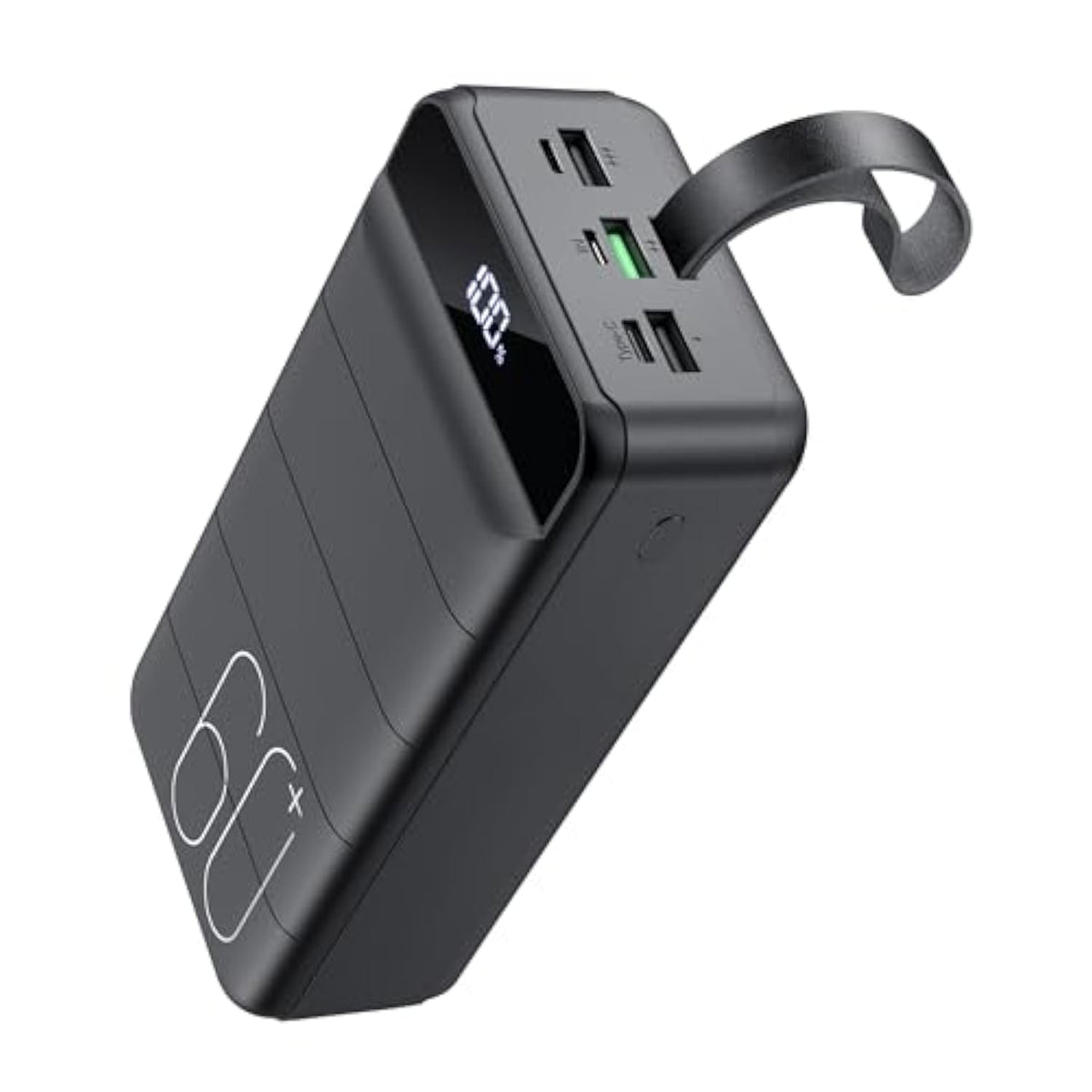 Portable Charger 60000Mah Power Bank - 22.5W Fast Charging External Battery Pack, Led Display Usb C Portable Cell Phone Charger For Iphone 15/14/13 Pro, Android, Samsung Galaxy, Etc