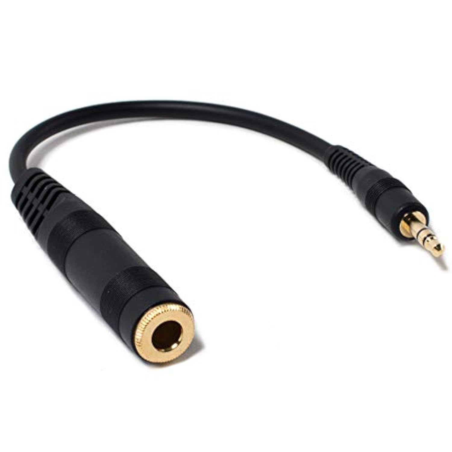 Genuine Adapter Cable Female 1/4" 6.3Mm To Male 1/8" 3.5Mm Plug For Headphones