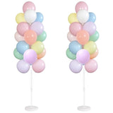 Rose Gold 80th Birthday Balloons: Latex & Confetti Party Decor