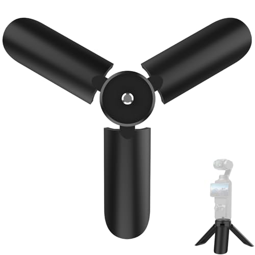Mini Tripod Compatible with DJI OSMO Pocket 3, Stable Portable Pocket Stand, Desk Small Handheld Selfie Stick with 1/4" Screw