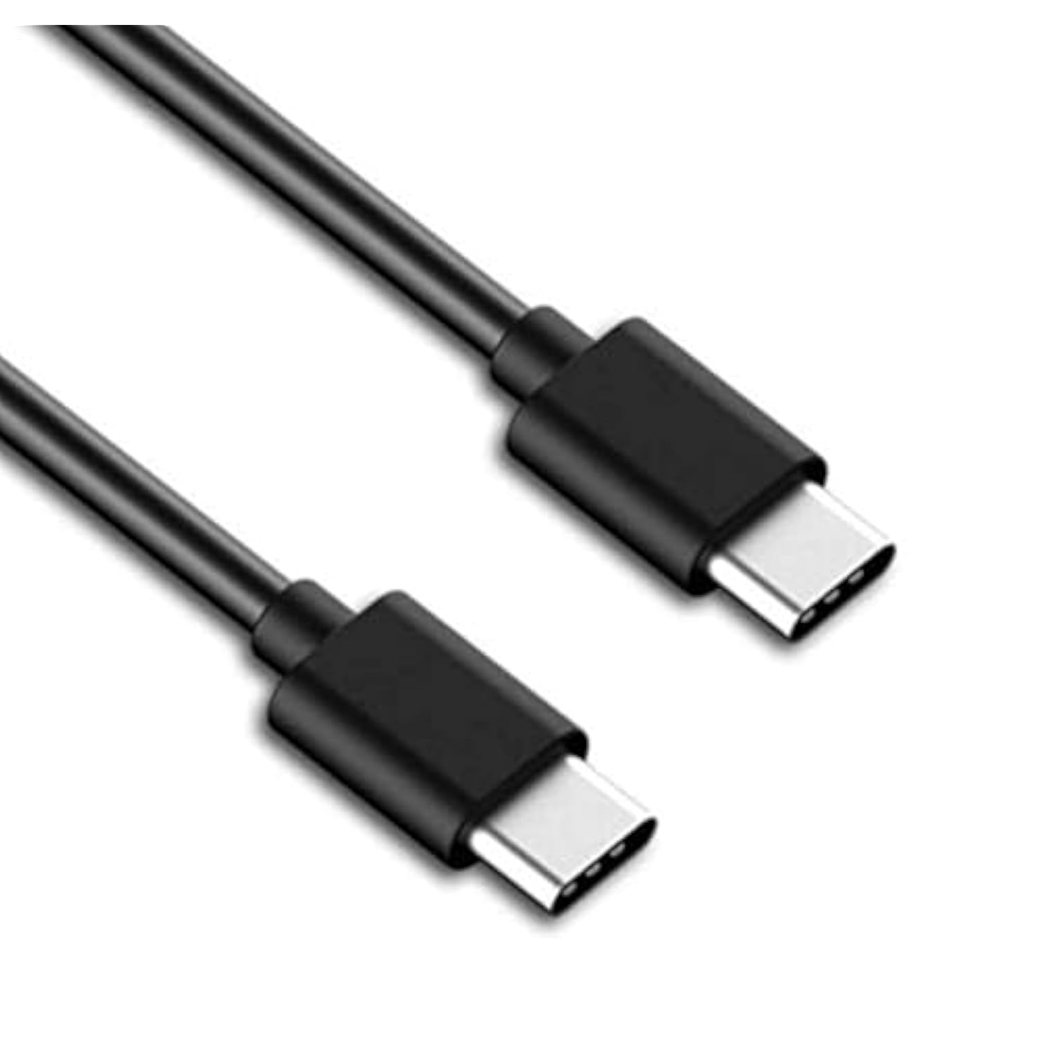 Usb-C Type C To Usb-C Type Charge & Data Cable Cord Wire For New Beats Flex, Samsung, Lg, Pixel, Iphone 15 & Other New Rechargeable Headsets, Earphones, Earbuds Portable Ssd & Android Phones/Tablets