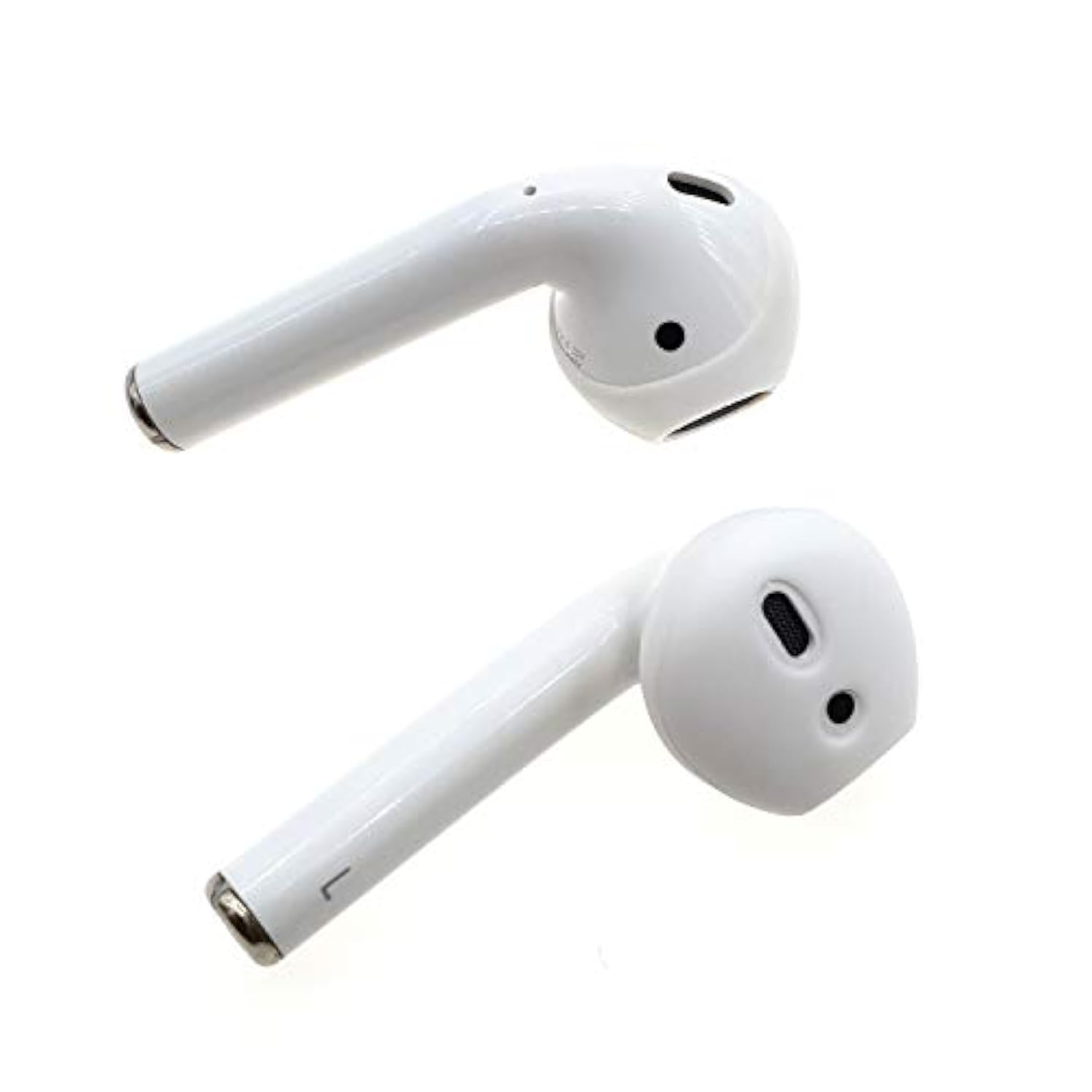 (Fit In Case)Silicone Protecitve Tips Ear Skins And Covers Replacement Anti Slip Soft Eartips Compatible With Apple Airpods 1 & 2 Or Earpods Headphones/Earphones/Earbuds (3 Pairs Clear)