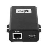 Poe To Usb-C Pd Power Adapter 50W With Gigabit Ethernet & Smart Power Management