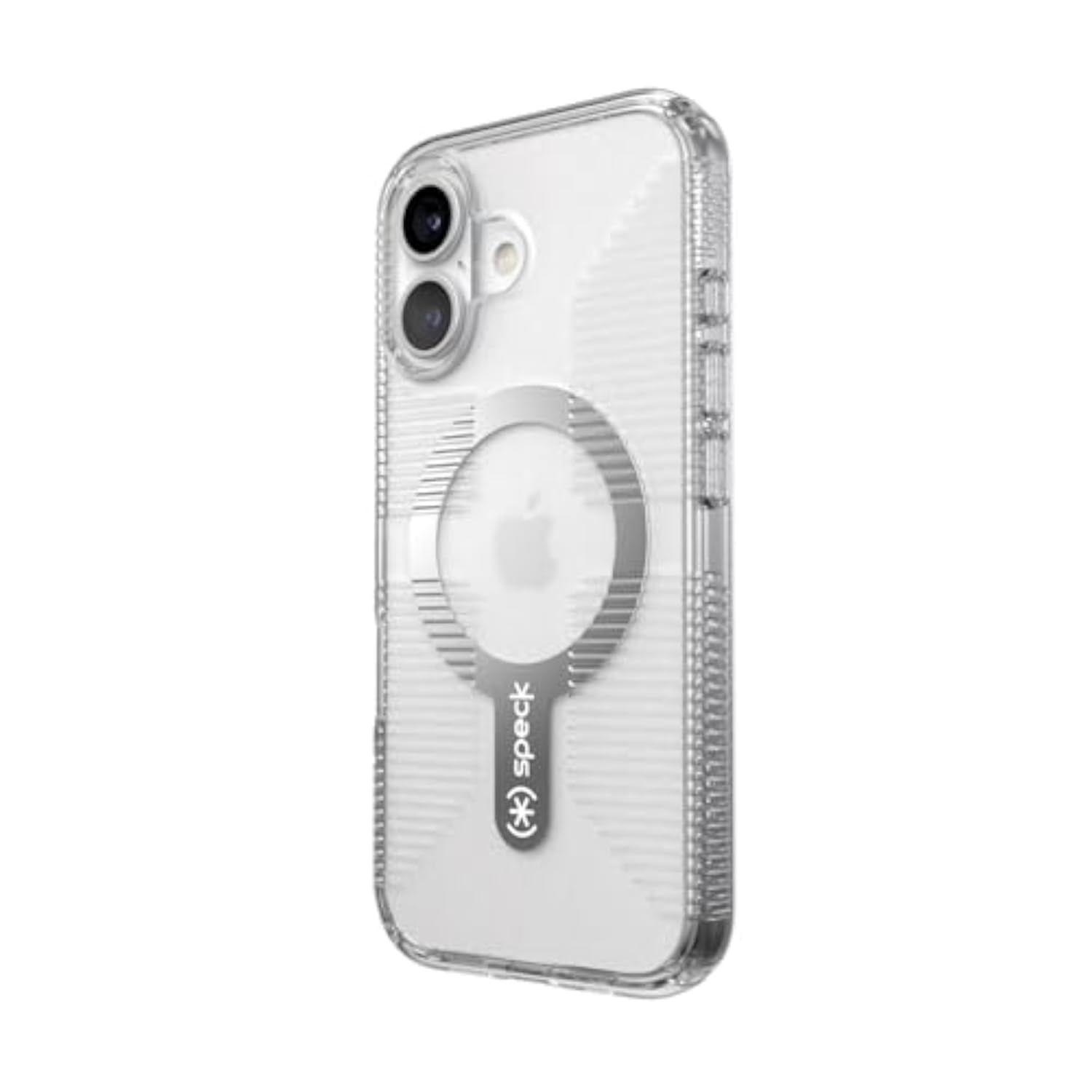 Crystal Clear Speck iPhone 16 Case with MagSafe Compatibility