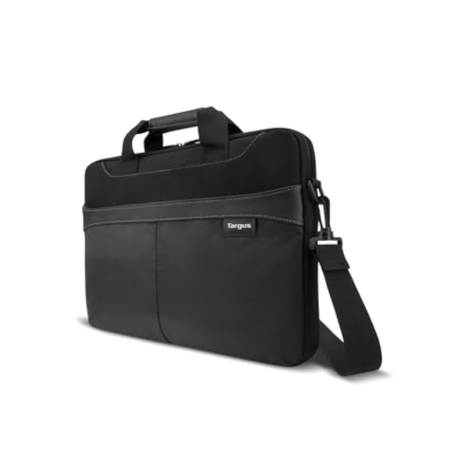 Targus Laptop Slim Briefcase for Laptops up to 15.6-inches Over-the-shoulder Case for Dell HP Lenovo Apple and Microsoft Laptops Black (TSS898)