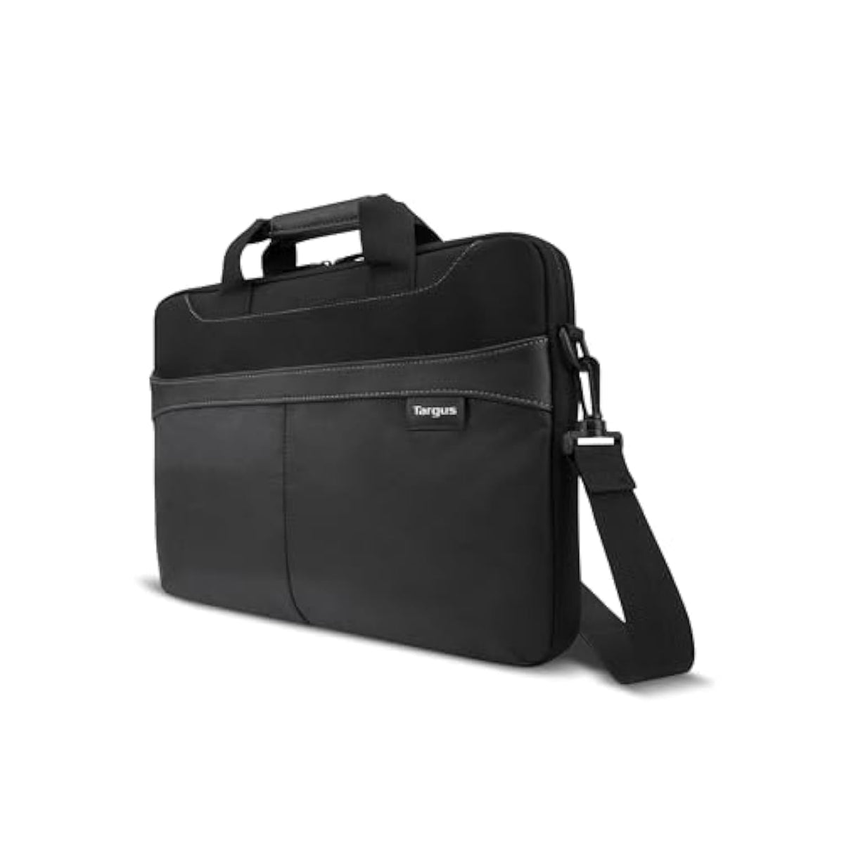 Targus Laptop Slim Briefcase for Laptops up to 15.6-inches Over-the-shoulder Case for Dell HP Lenovo Apple and Microsoft Laptops Black (TSS898)